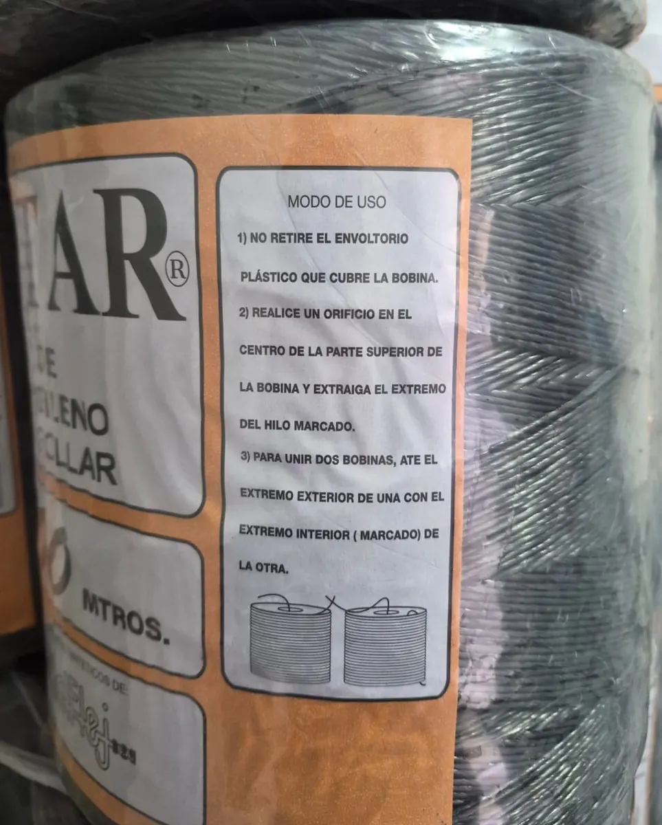 Bobina de hilo de polipropileno PASTAR